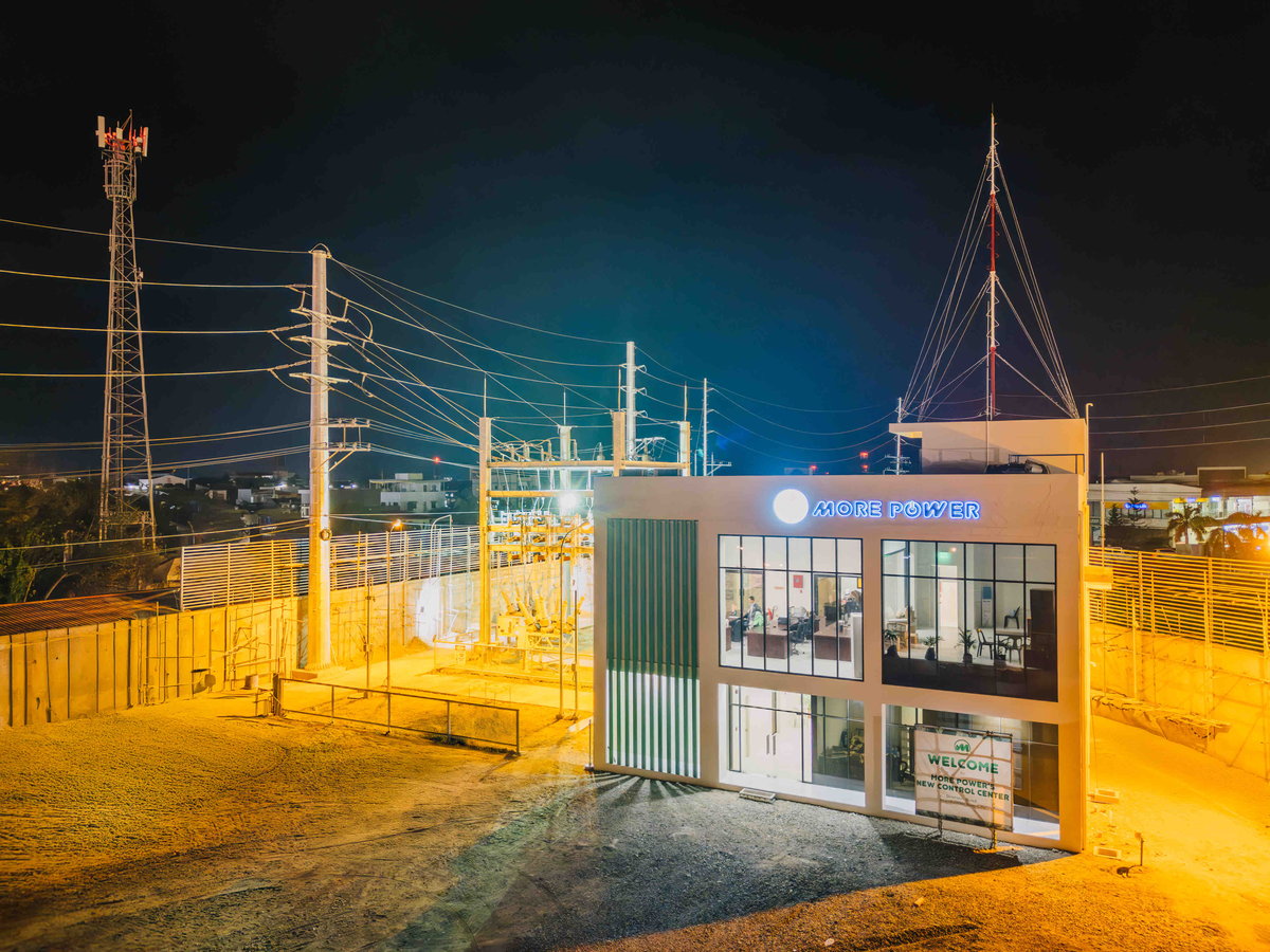 Facade of MORE Power’s 
State-of-the-art Control Center.