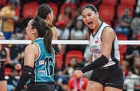 Ysa Jimenez and Galeries Tower stand tall, stunning Cignal in four sets to reach the quarterfinals of the PVL All-Filipino Conference yesterday at the Philsports Arena in Pasig City.