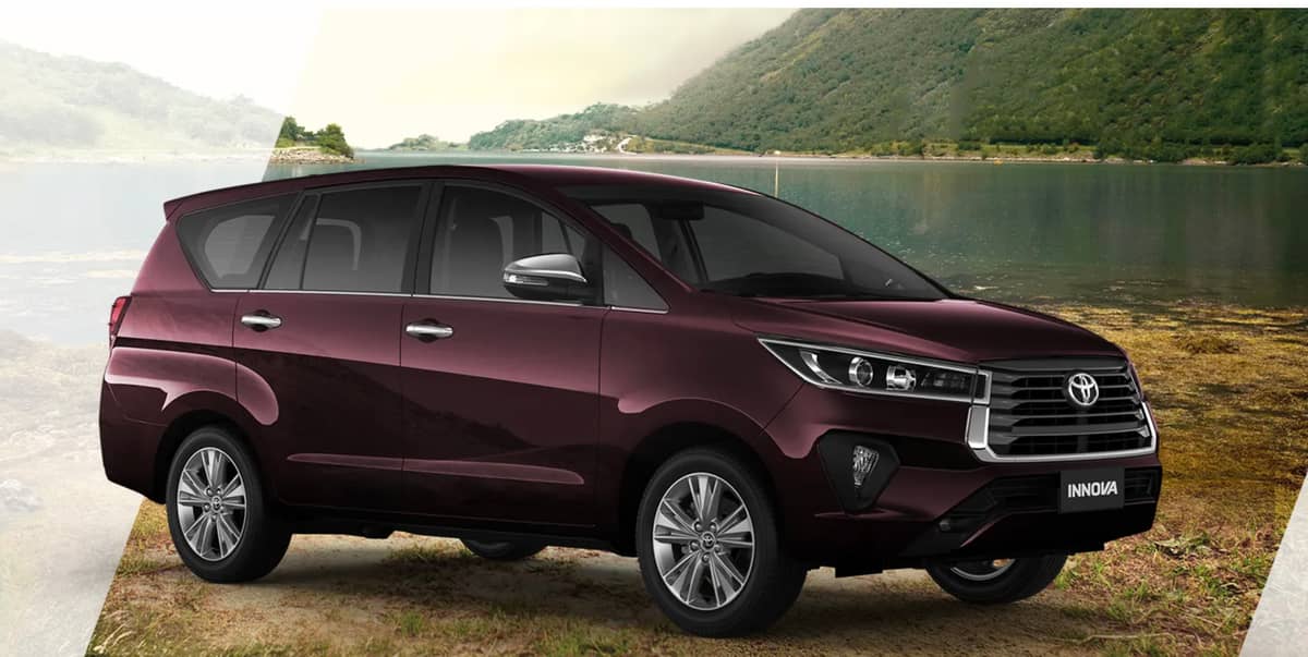 The Toyota Innova is spacious and versatile for family road trips and daily drives.