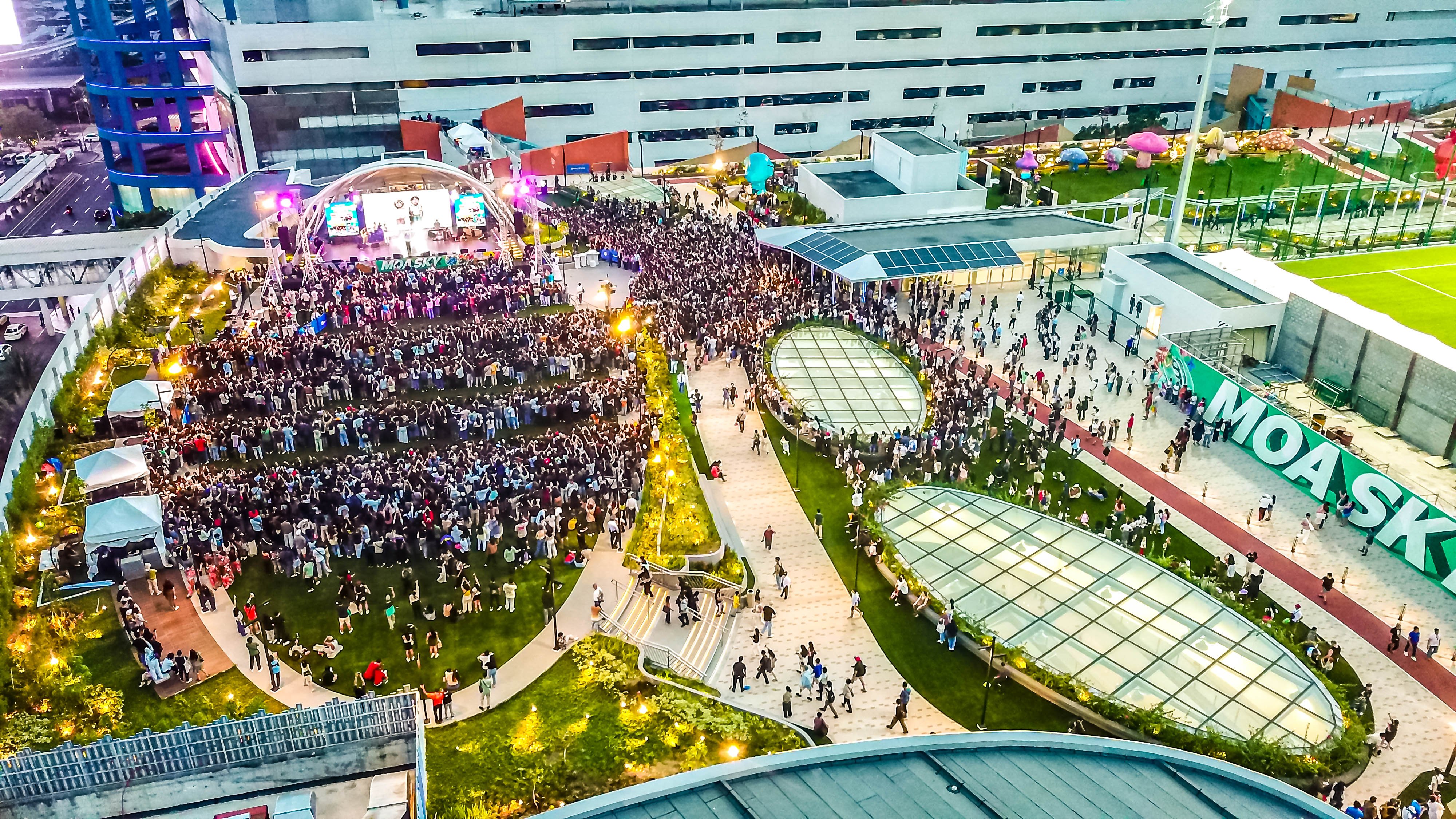 SM Mall of Asia unveils MOA Sky with spectacular event filled with music, art and culture