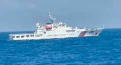 Chinese coast guard seen near Zambales