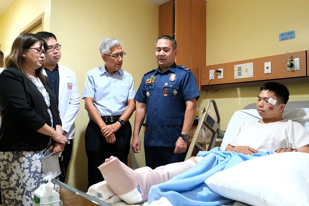 NCRPO fetes injured Malate police officer