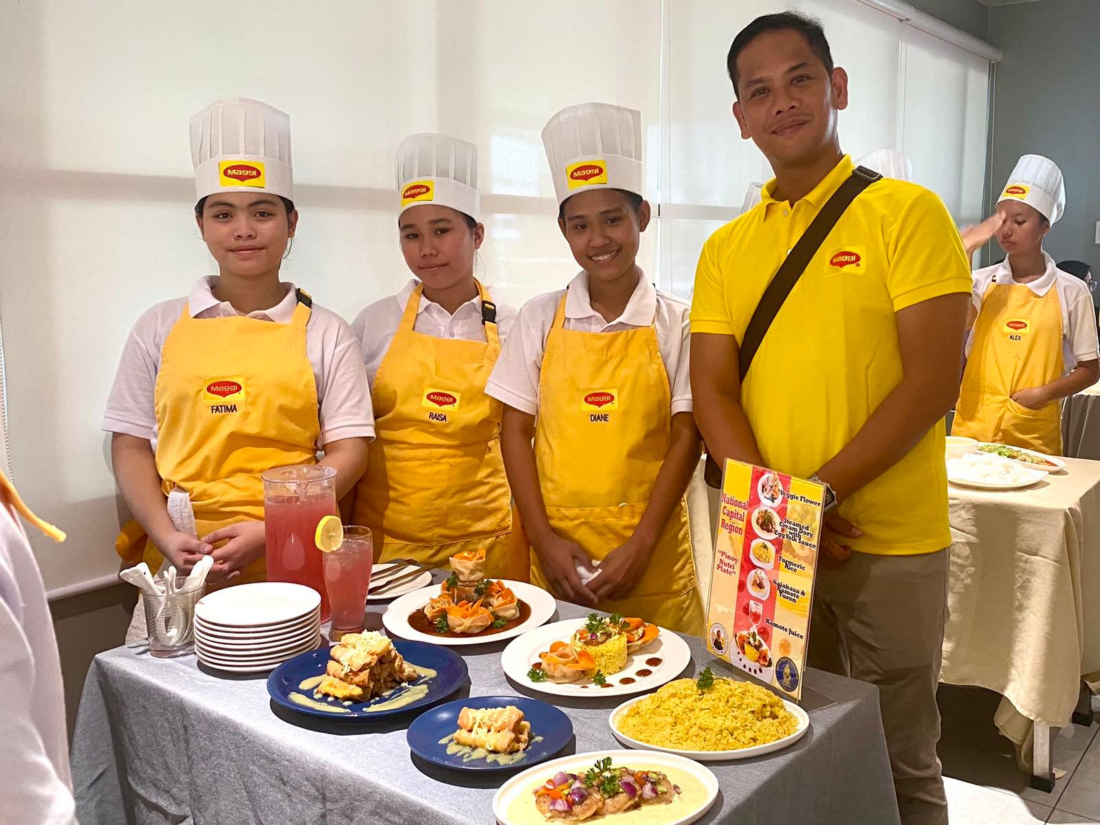 Young chefs and healthy cooking 