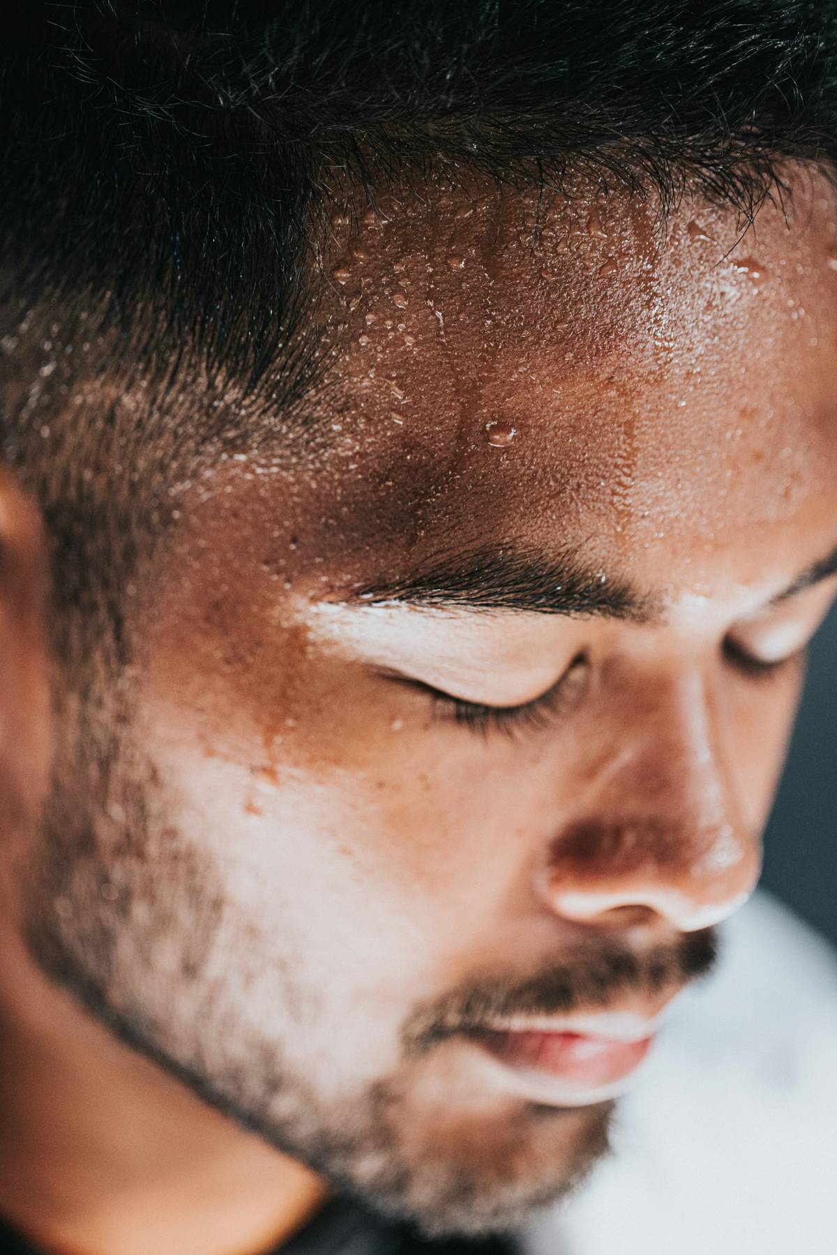 Excessive sweating.