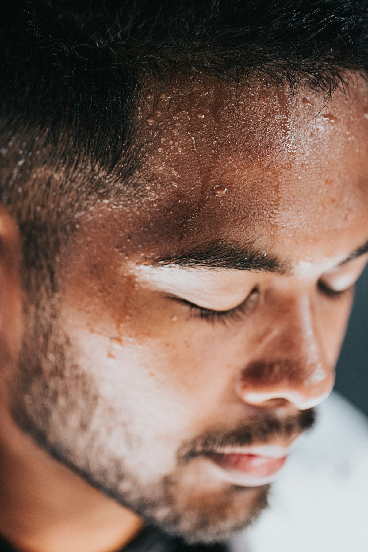 Excessive sweating.