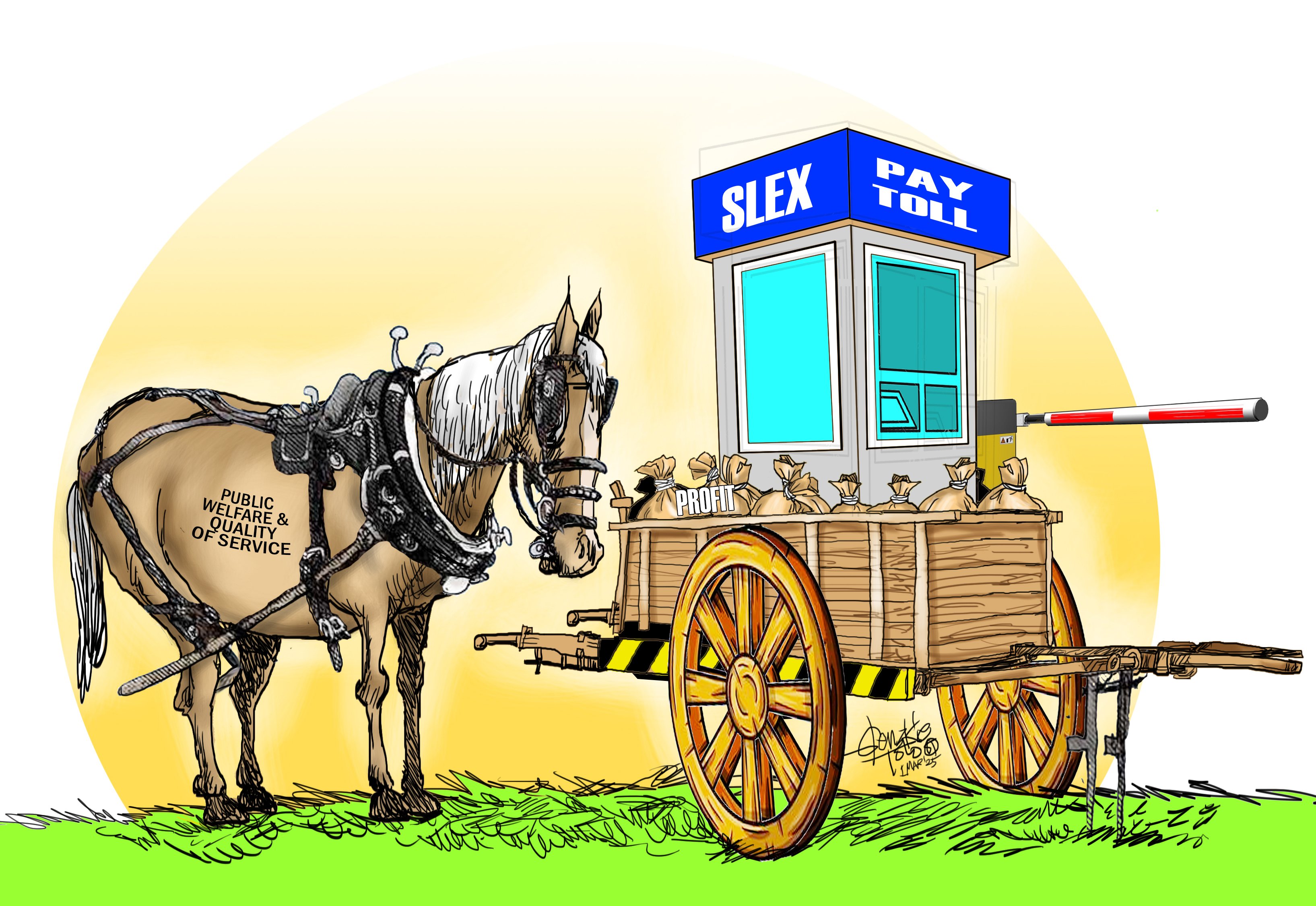 Putting cart before horse