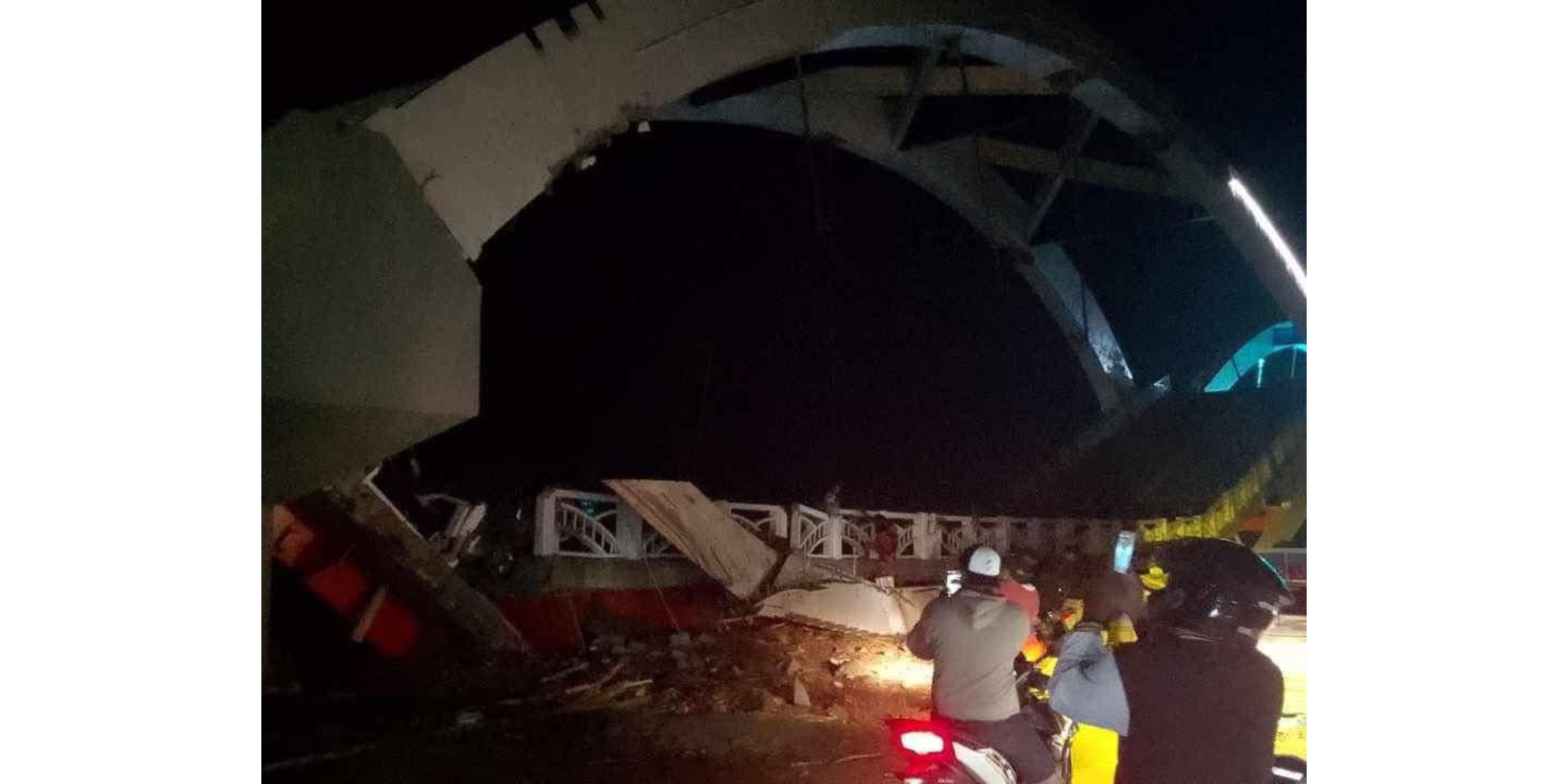 Cabagan-Sta. Maria Bridge sa Isabela, bumagsak dahil sa overweight na dump truck