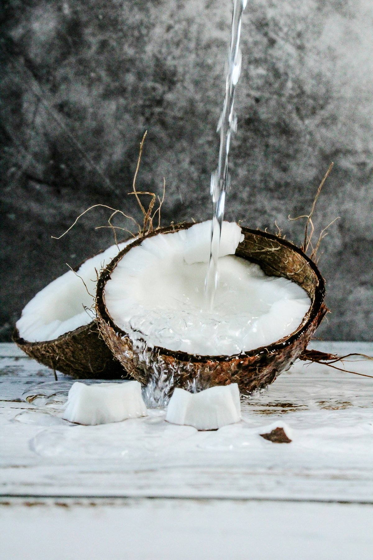 Coconut water.