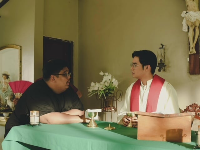 Faith, trust in God and a Catholic priest
