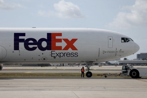 FedEx plane lands safely after bird strike sparks engine fire