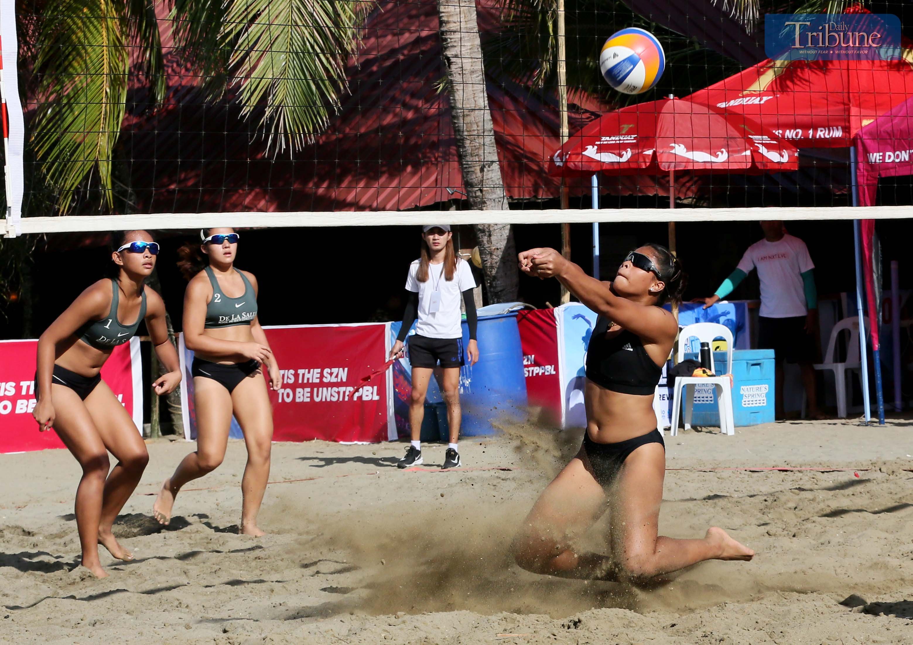 Beach volleyball tournament in Iloilo