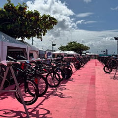 Chase for glory on as IRONMAN 70.3 unfolds