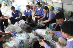 Bottle recycling, Okada’s green thrust