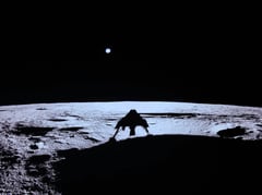 Private U.S. company aces lunar landing on first mission