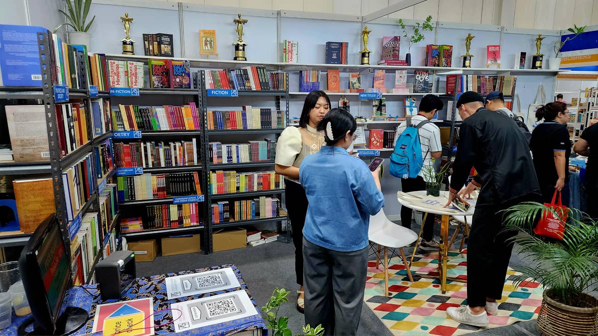 Filipino-authored books will be spotlighted.