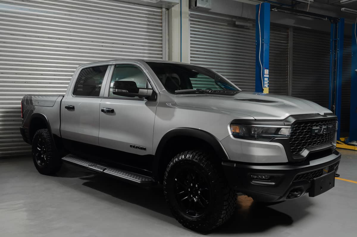 The Ram 1500 Rebel flexes its bold design and off-road muscle.