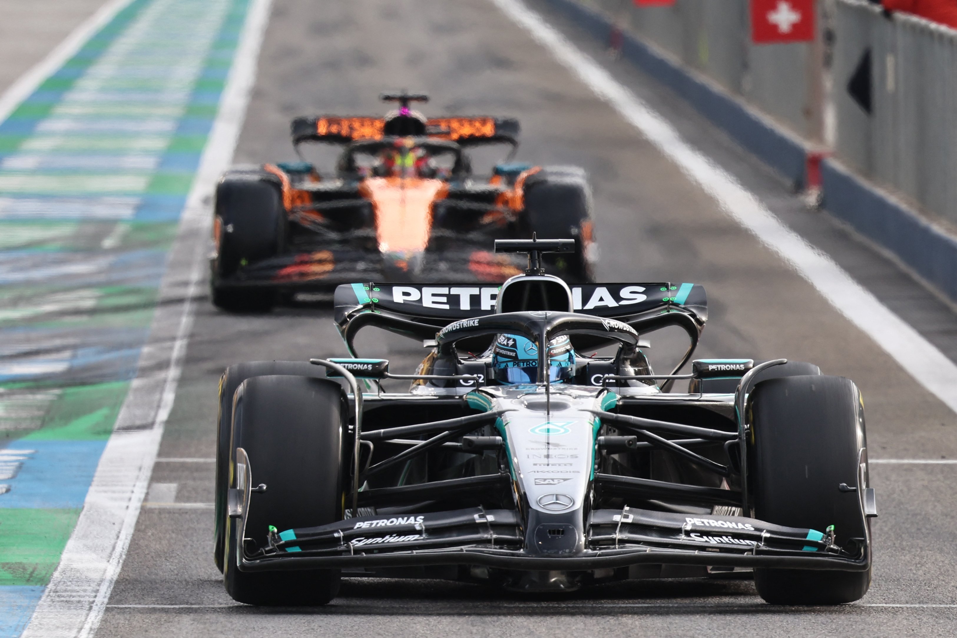 BAHRAIN BLITZ: Russell stuns Verstappen at the last moment