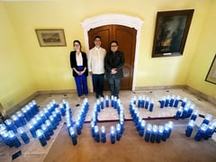 Liter of Light, ‘crazy shark lady’ in UNOC3 campaign