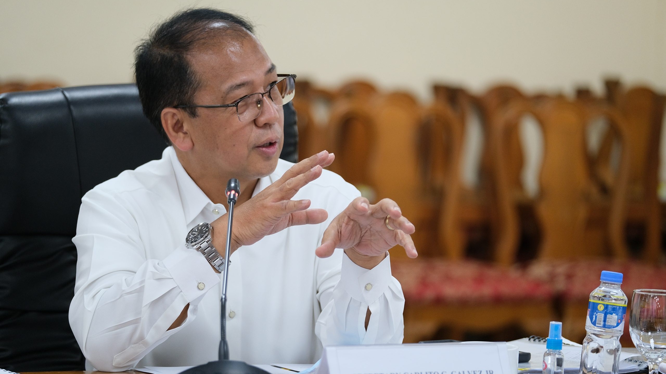OPAPRU Secretary Carlito Galvez