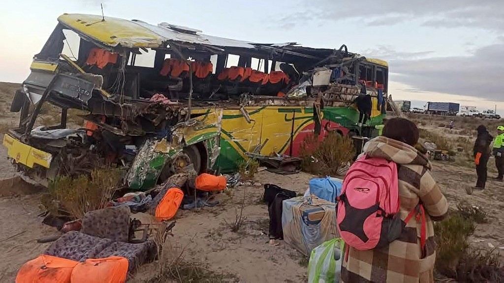Nearly 70 killed in Bolivia bus crashes during carnival