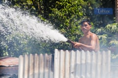 Fire struck Barangay UP Campus