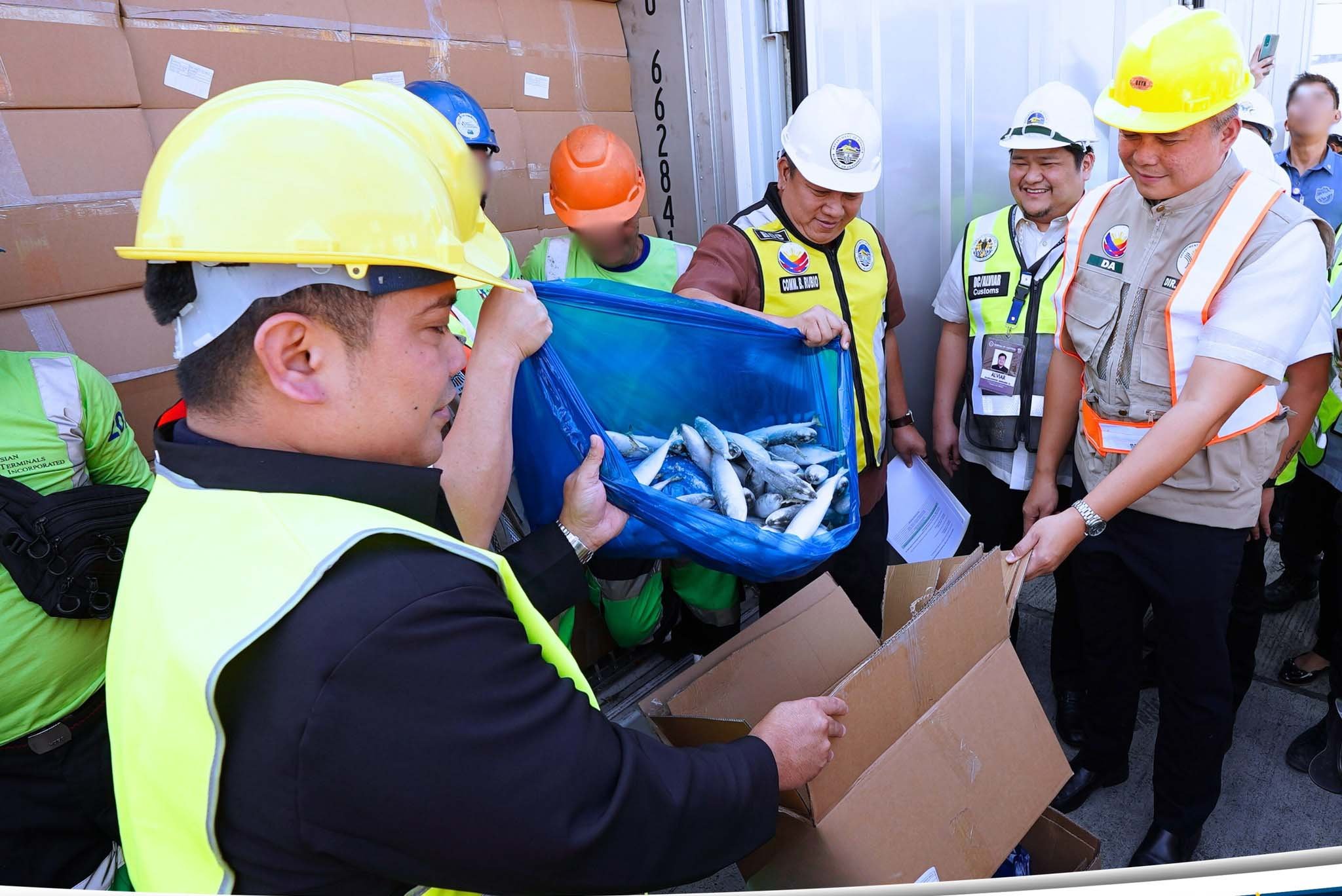 P202-M smuggled mackerel intercepted