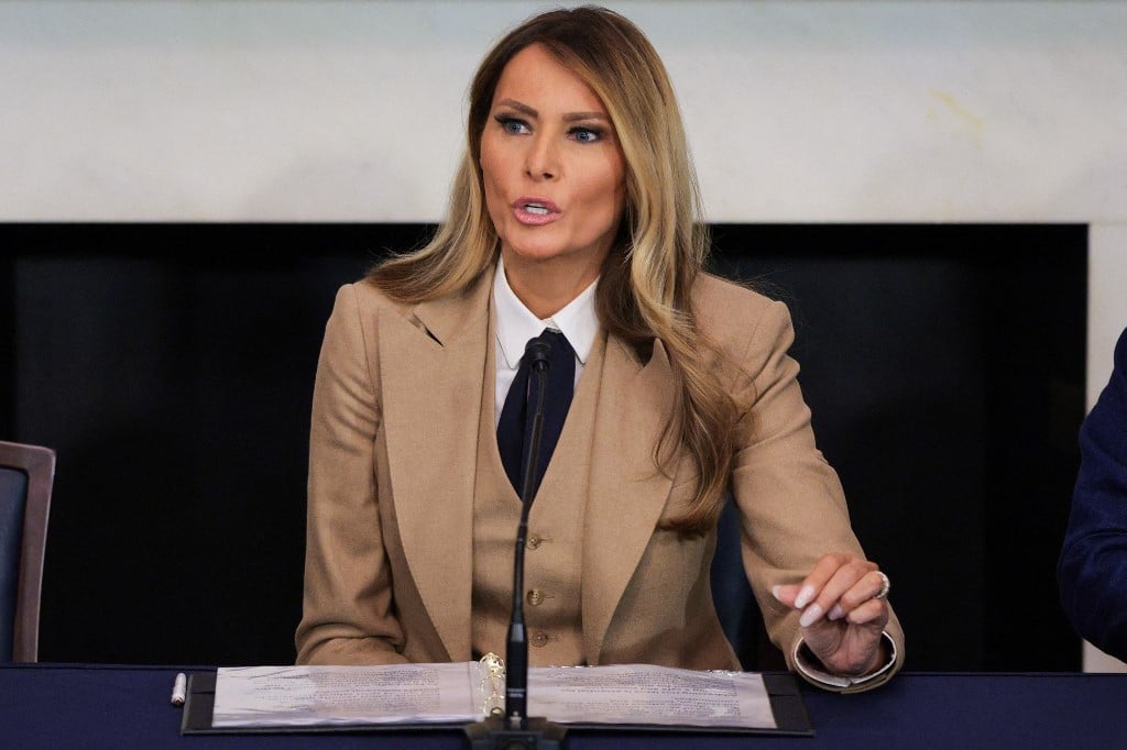 First Lady Melania Trump hosts AI discussion with tech leaders at the White House