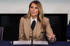 First Lady Melania Trump hosts AI discussion with tech leaders at the White House