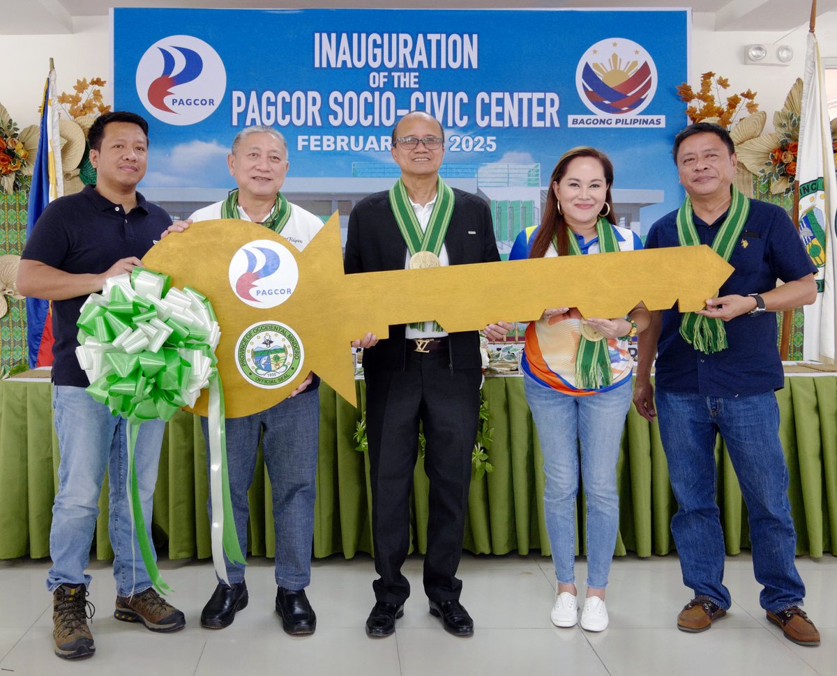 First PAGCOR socio-civic center in Mindoro unveiled