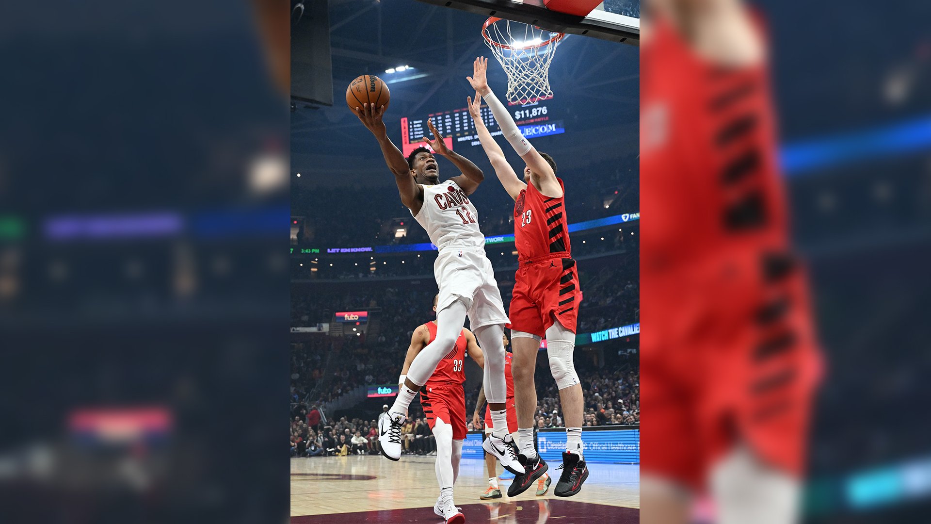 HAPPY HUNTER: Cavs escape Blazers, stretch win streak to 10