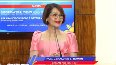 Women's Month: Rep. Roman pushes wives' equality