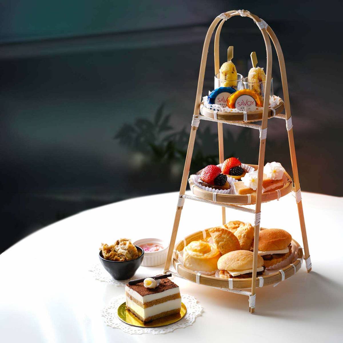 Savoy's Filipino Tea Delights set is the perfect accompaniment while you're sharing some "tea" with your girlfriends.