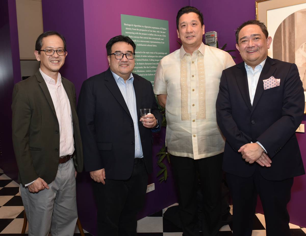 Atty. Gary Jimenez, Commissioner Alvin Limlingan, Special Envoy to China Benny Tenchico, SSS President and CEO Raul Joseph de Claro.