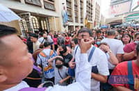 KAAYUSAN sa araw ng Ash Wednesday, tinitiyak nf mayor, simbahan, at ng pulisya.
