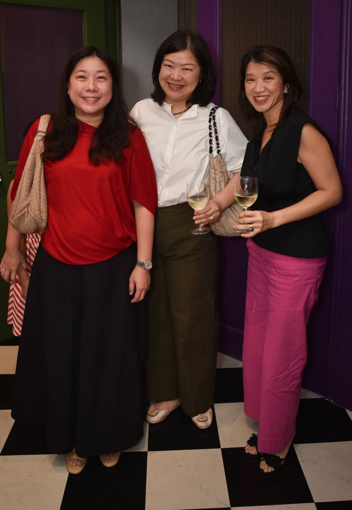 Emily Que Yap, Joy Go and Mel Sua.