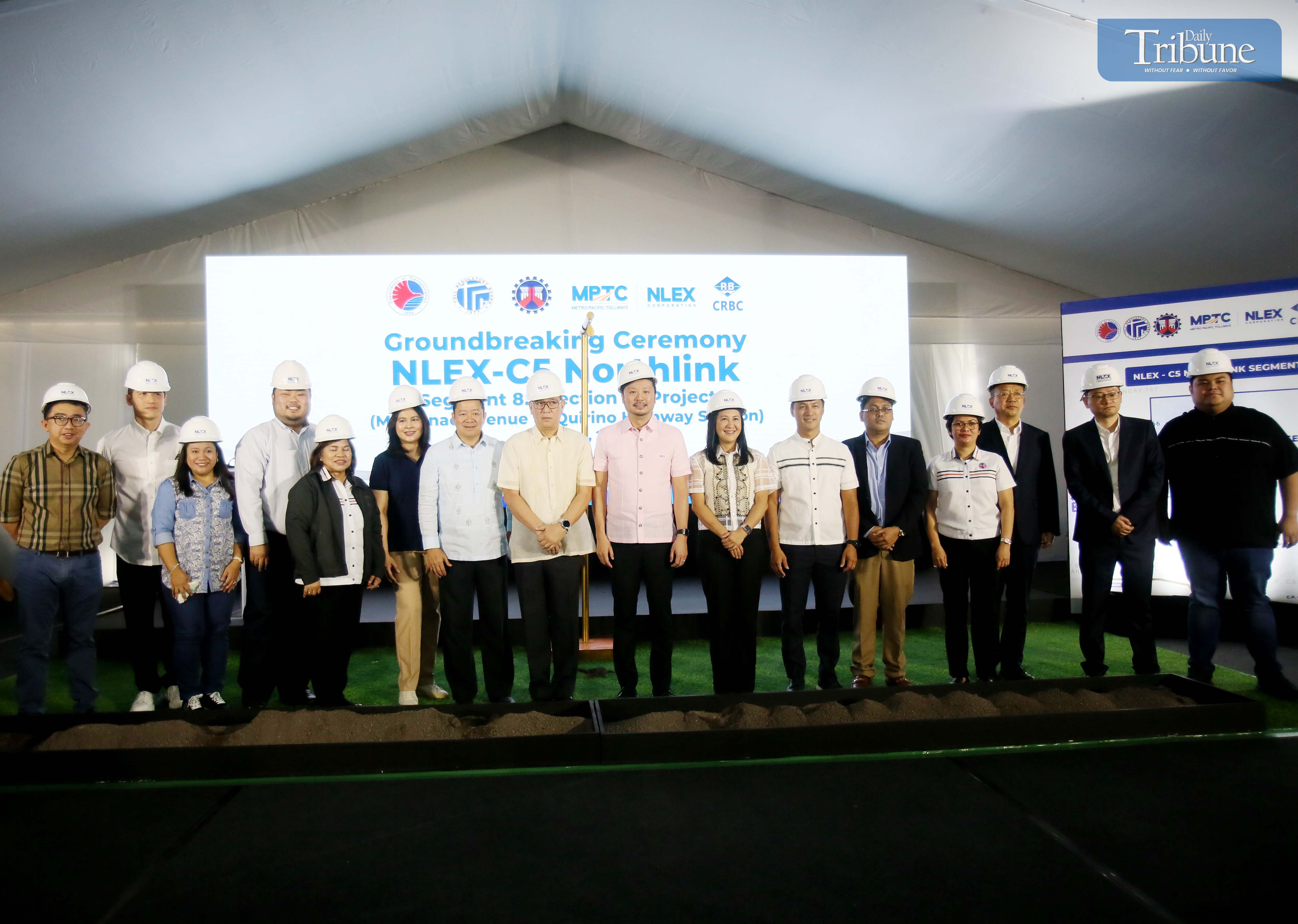 NLEX-C5 Northlink Segment 8.2 groundbreaking 