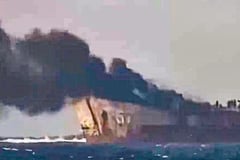 Navy: Smoke from BRP Sierra Madre incident part of fire drill