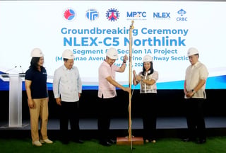 NLEX starts P2.2-B C5 Northlink project