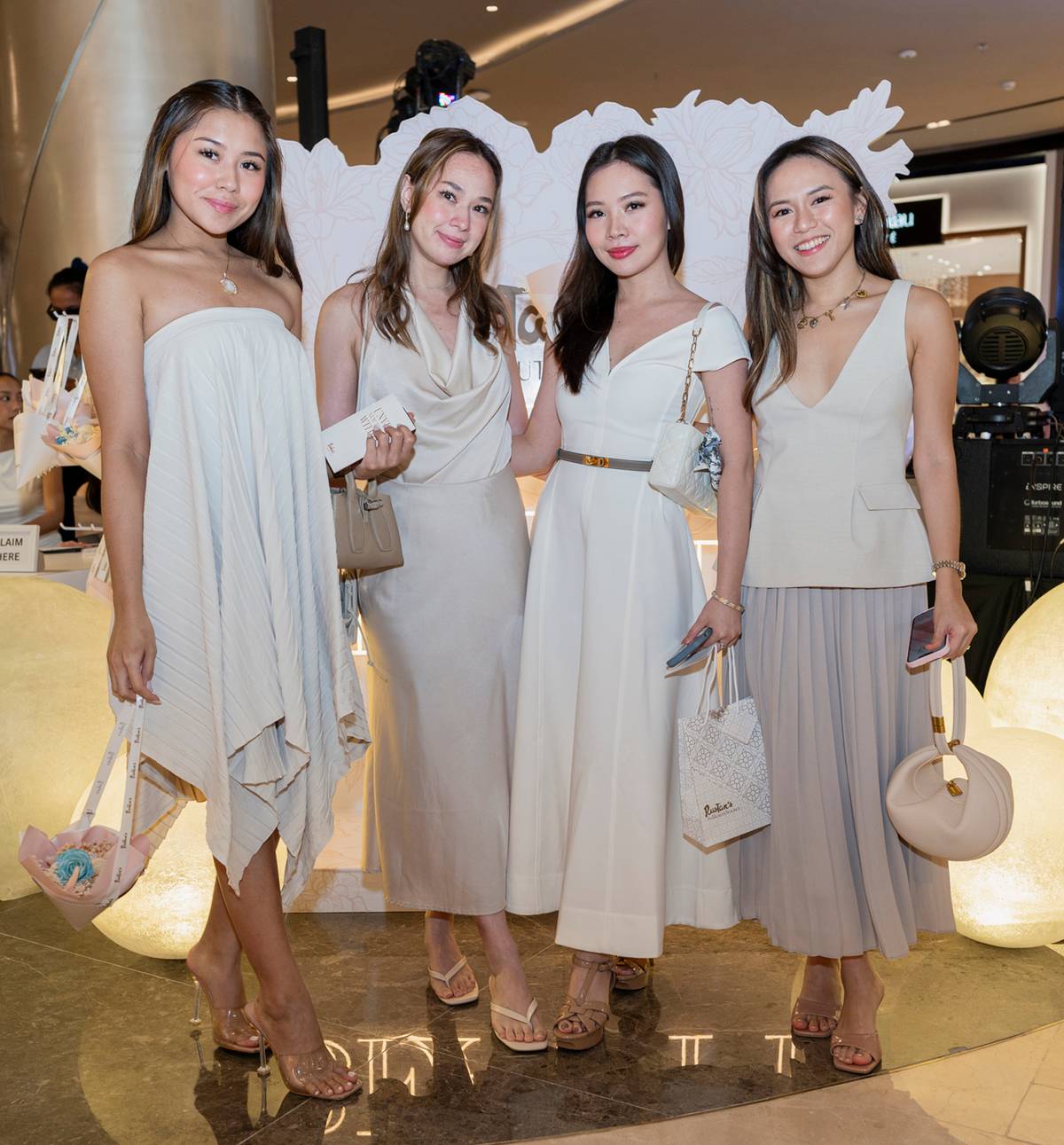 Sophi Tan, Shane Velasco, Auvrey Valmeo and Franie Semilla.