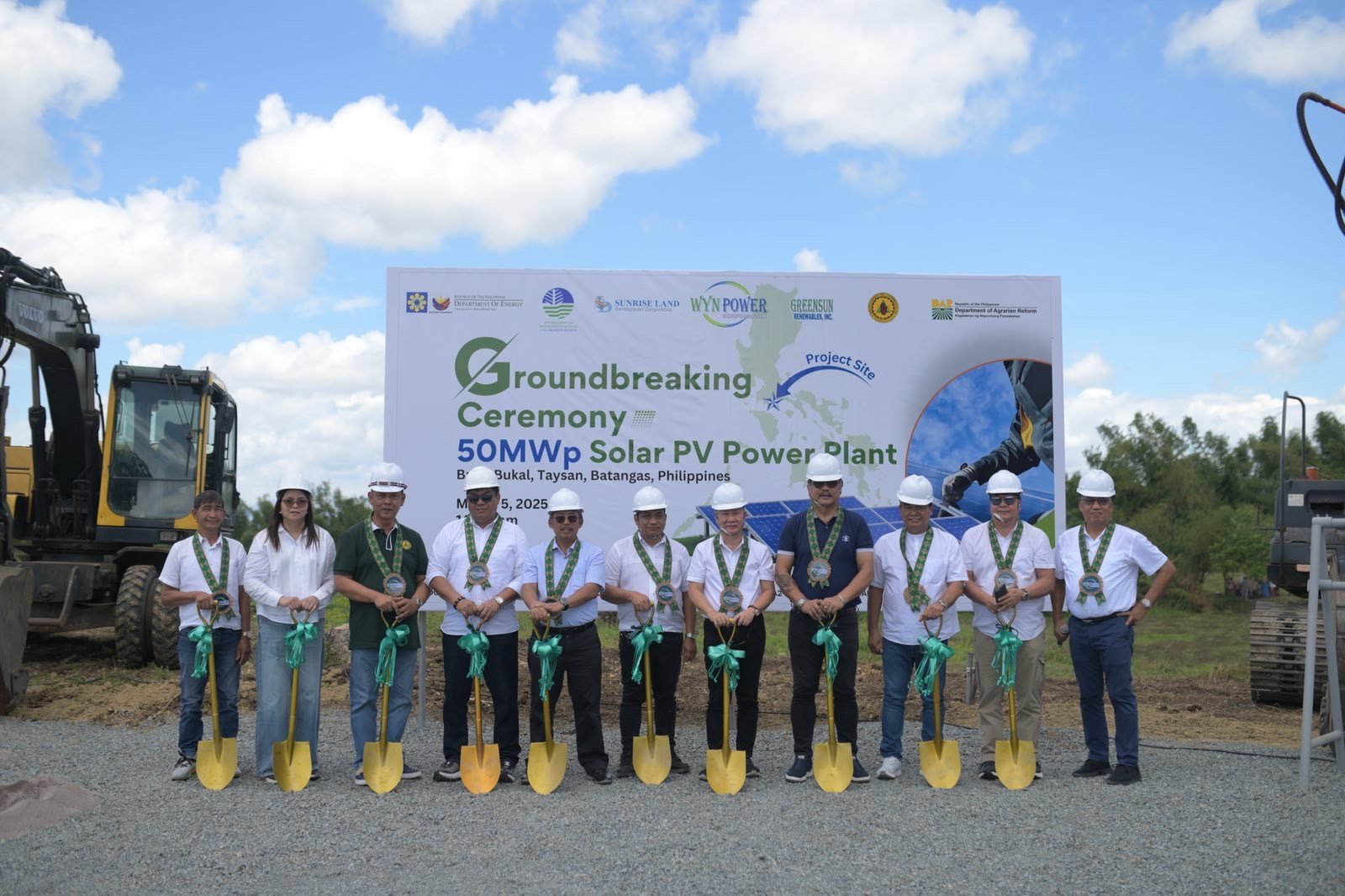 P1.5-B Batangas solar farm underway