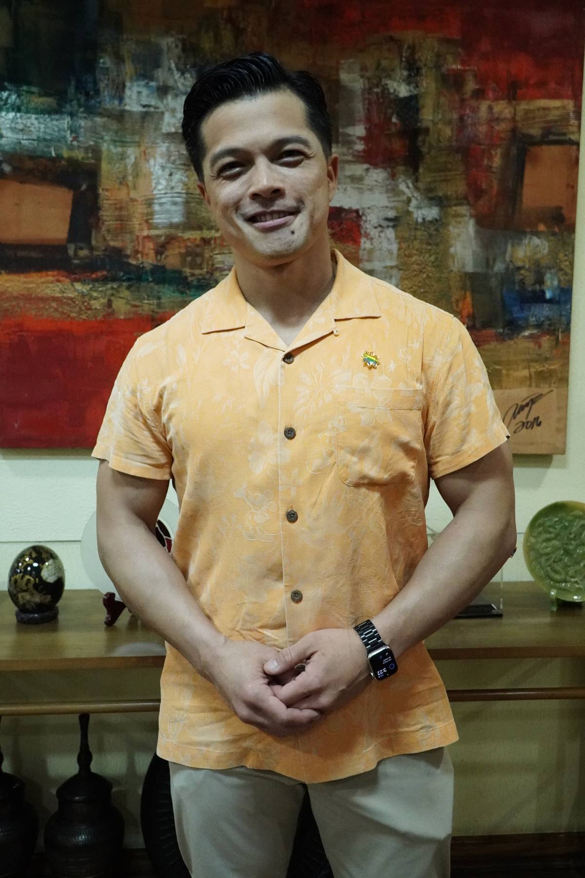 Filipino-American actor Vincent Rodriguez III.