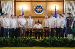 Marcos inks career-advancing measure