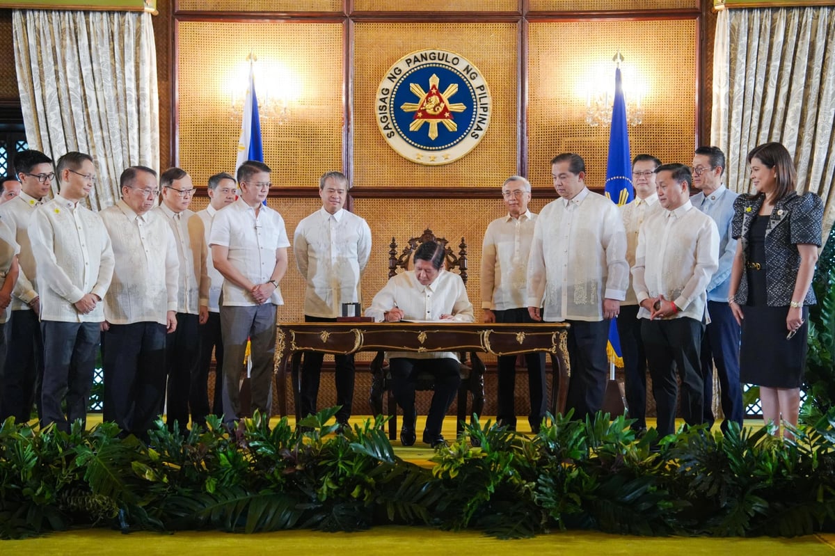 Marcos inks career-advancing measure