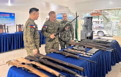 17 loose Cotabato firearms surrendered