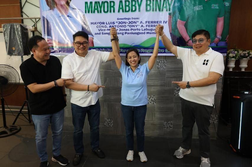 Mayor Abby visits Cavite; local officials acknowledge her leadership
