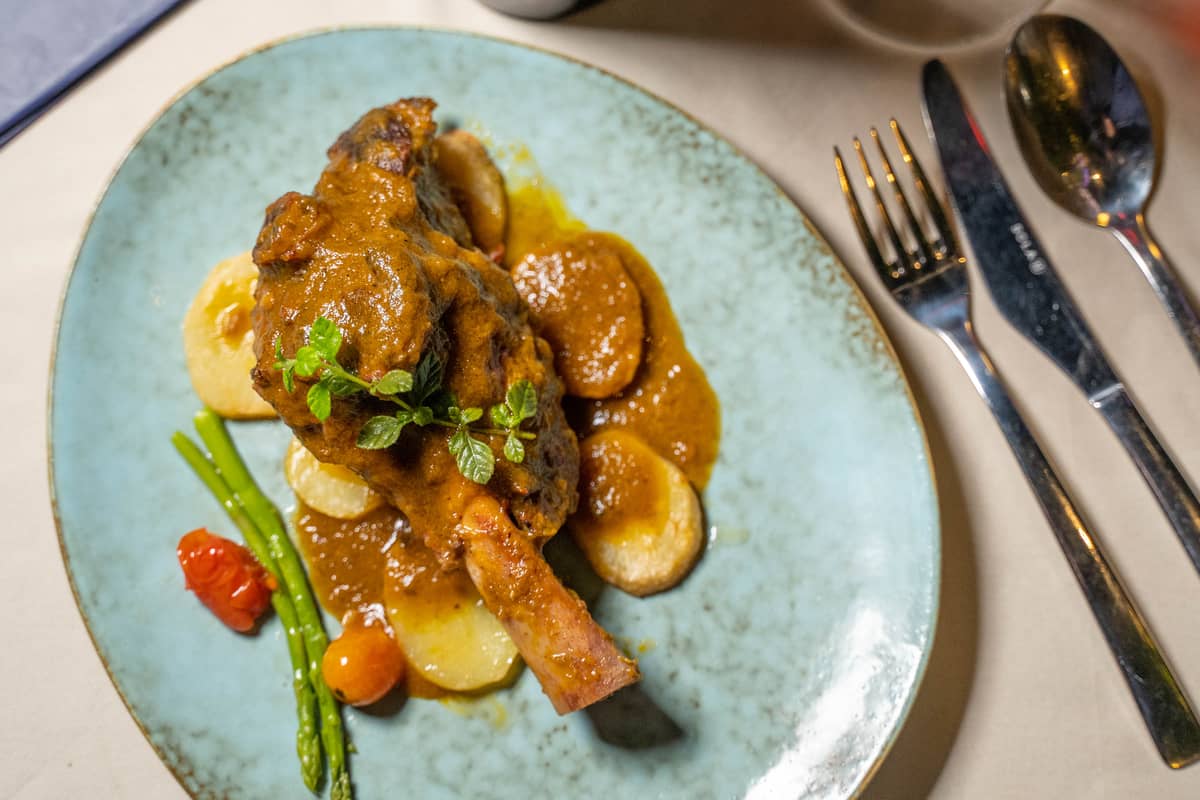 Lamb Shank Stew.