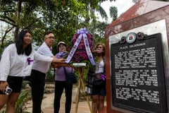 Akbayan women holds wreath-laying for Women’s Month