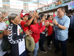 Senator Go leads Pasay motorcade, highlights health, safety concerns