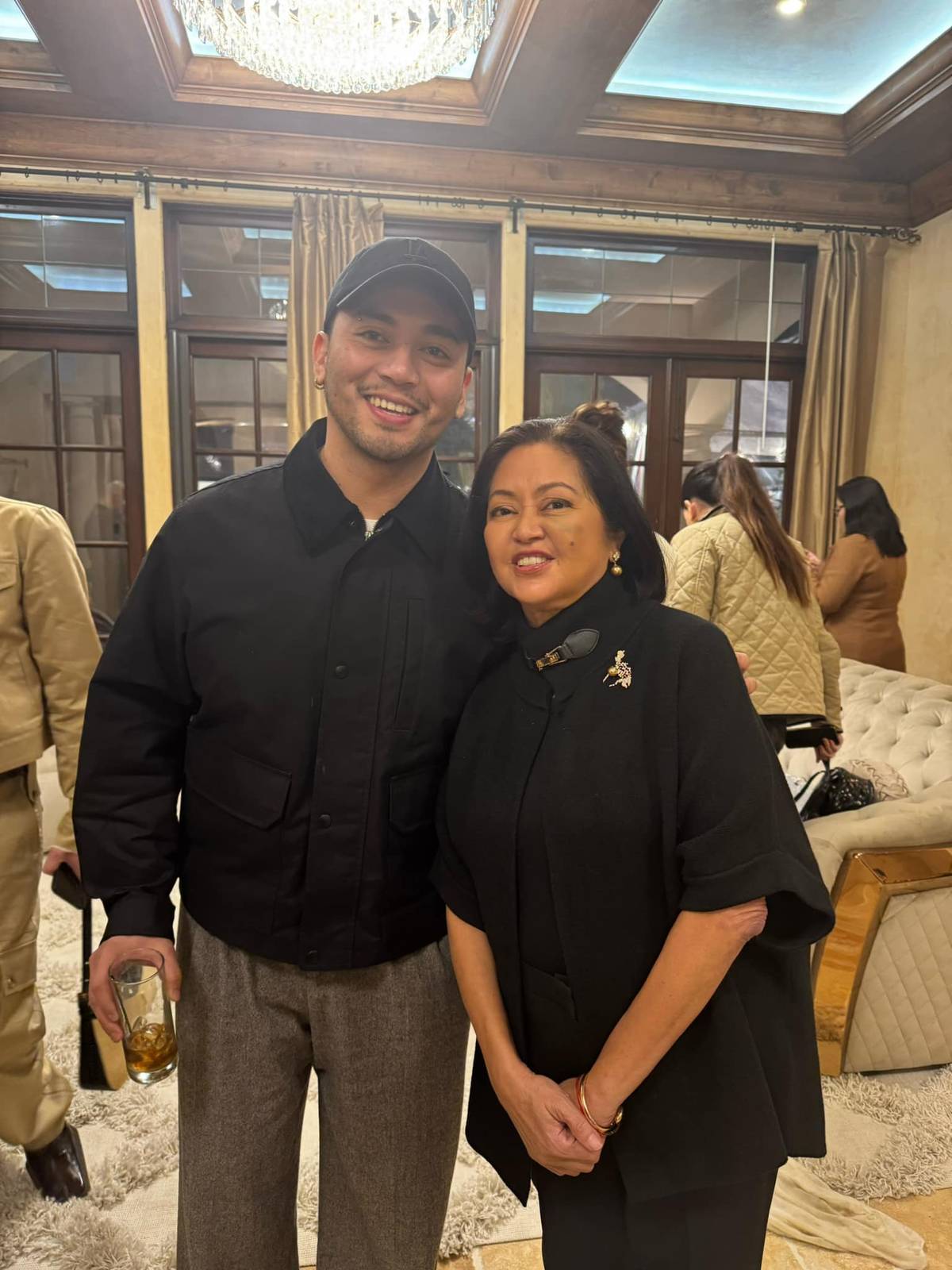Sofronio Vasquez and First Lady Liza Araneta - Marcos