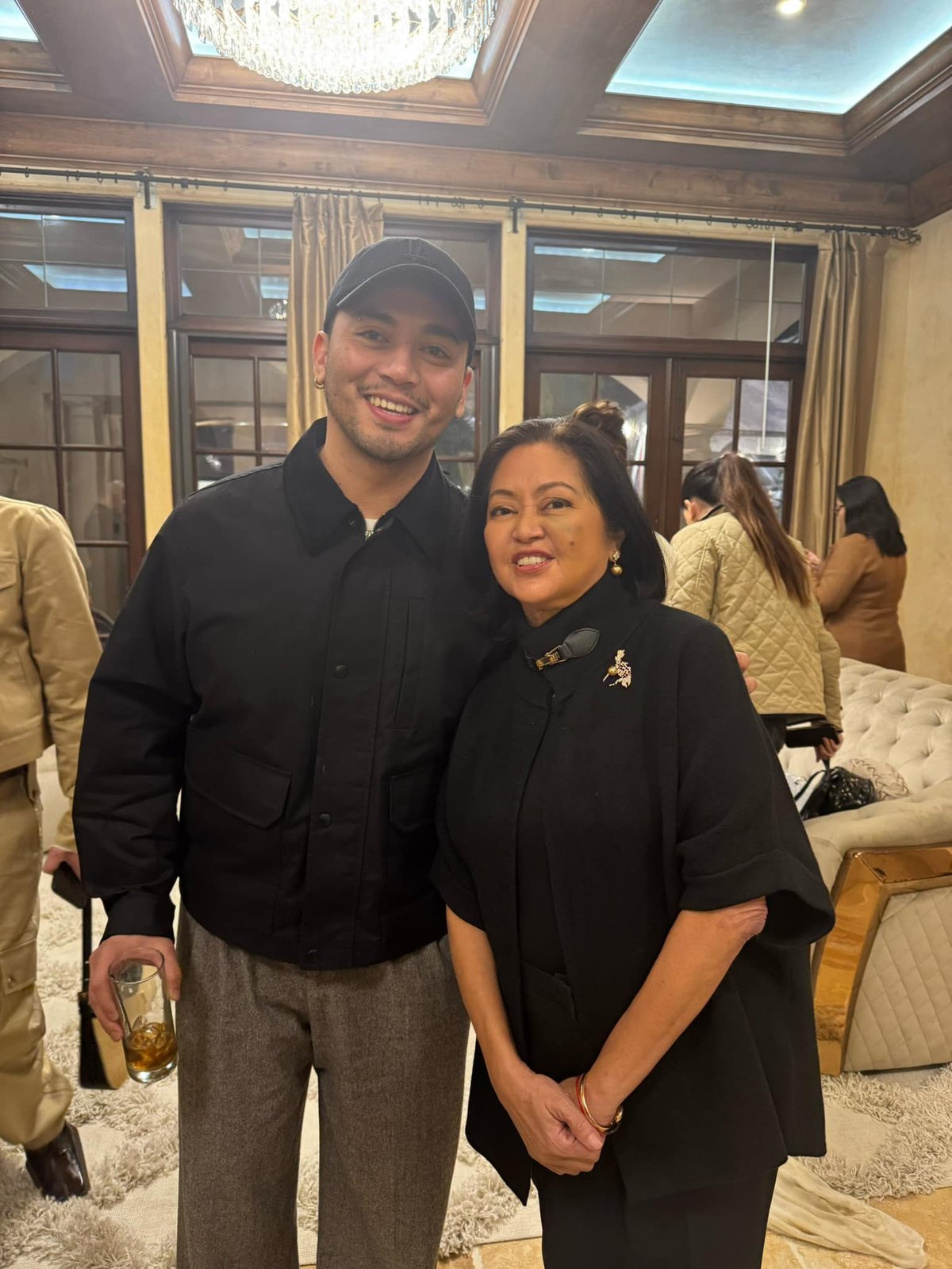 Sofronio Vasquez and First Lady Liza Araneta - Marcos
